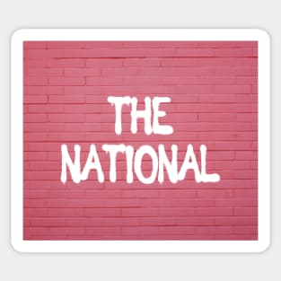 The National Band Art I Should Live In Salt Sticker